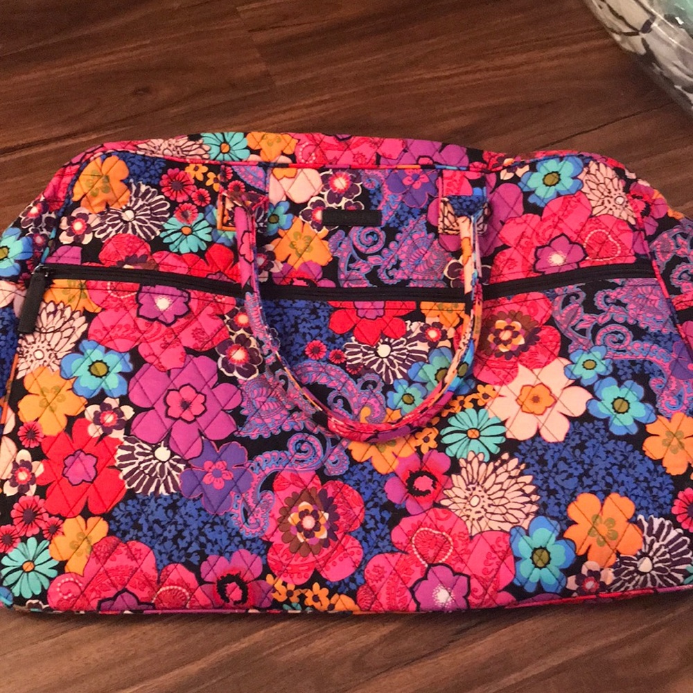 Vera Bradley Grand Traveler Floral Fiesta